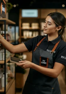 OFICINAS Y COMERCIOS TU Polos y camisas personalizadas para una imagen profesional y unificada. Perfecto para atención al cliente, recepciones y eventos corporativos.